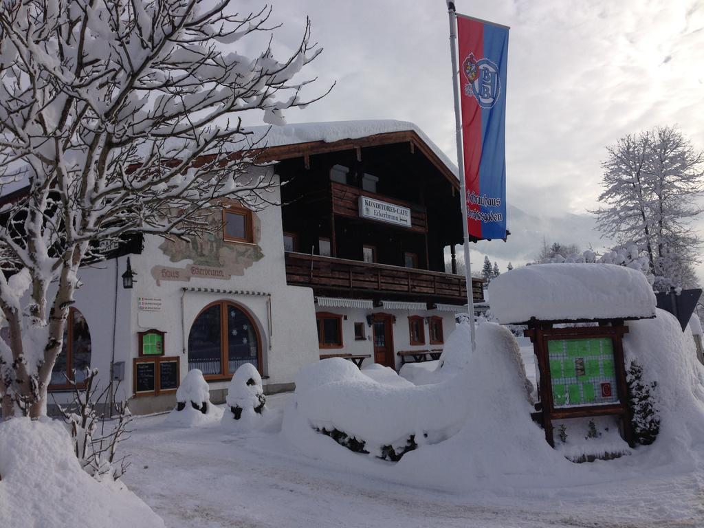 Cafe Pension Eckerbrunn Schoenau am Koenigsee Exterior foto