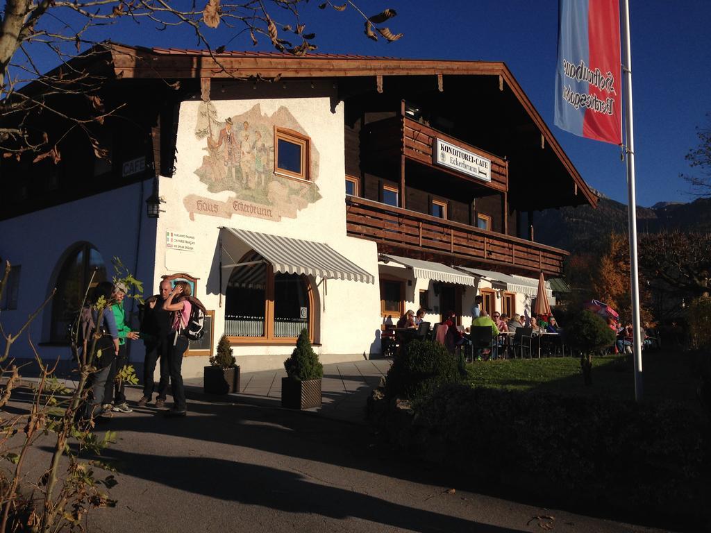 Cafe Pension Eckerbrunn Schoenau am Koenigsee Exterior foto